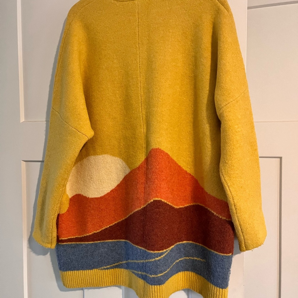 Knit cardigan from Passenger made with recycled materials. NWT